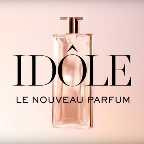 Idôle perfume ad from Lancôme